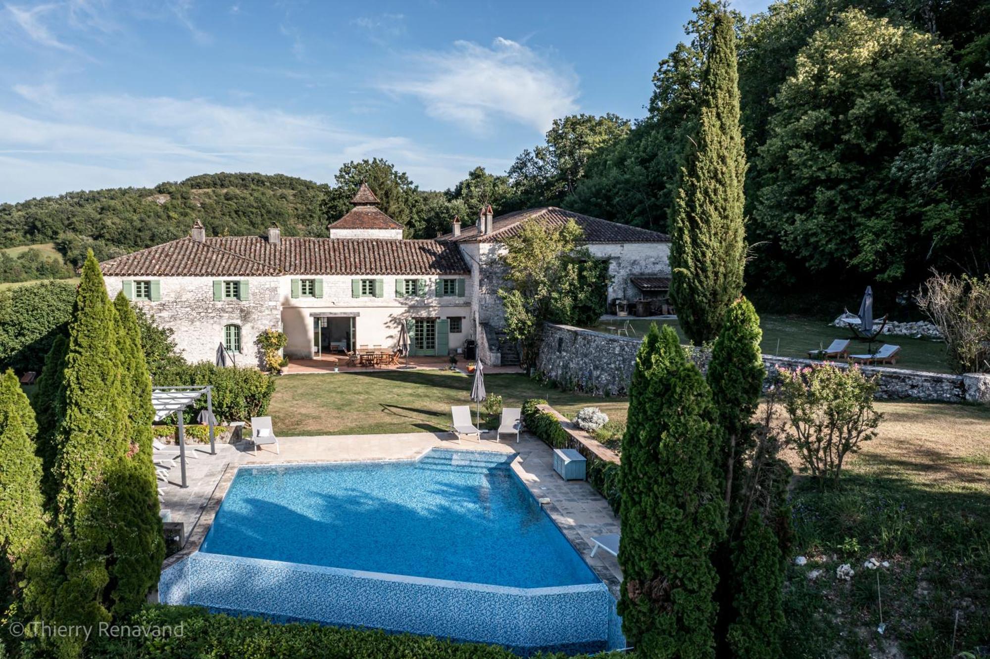 Manoir Le Moulinal47 - Vue Panoramique Ξενοδοχείο Courbiac Εξωτερικό φωτογραφία